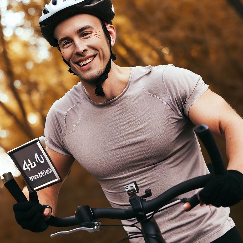 40 km na rowerze - ile kalorii?